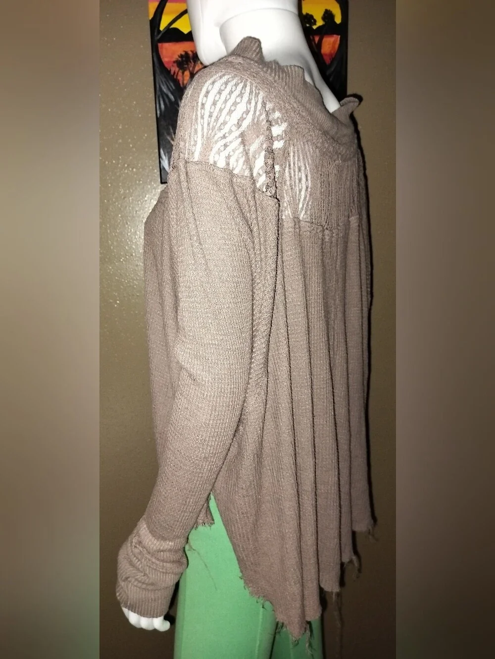 Free People Spring Valley Thermal Top Sz M